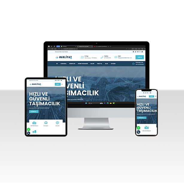 Nakliye / Lojistik Web Sitesi