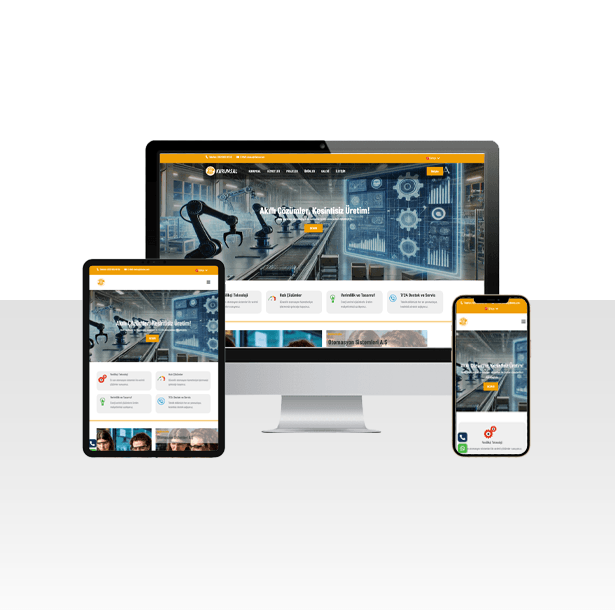 Otomasyon Firması Hazır Web Sitesi Paketi – Outto