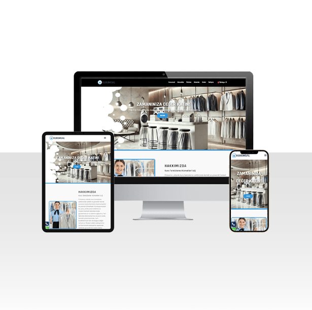 Kuru Temizleme Firması Web Sitesi Paketi – Duru