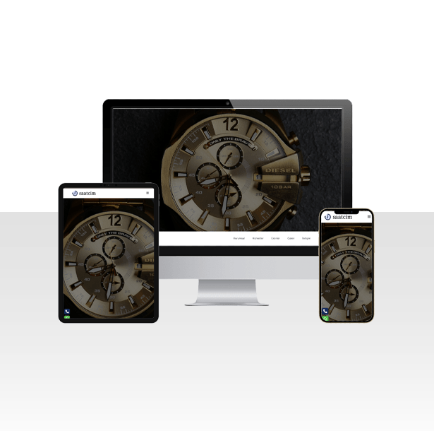 Saat ve Saat Tamiri Web Sitesi Paketi – Yelkovan