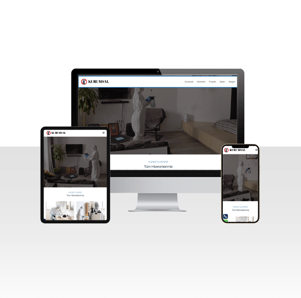 Haşere İlaçlama Firması Hazır Web Sitesi Paketi – Pros