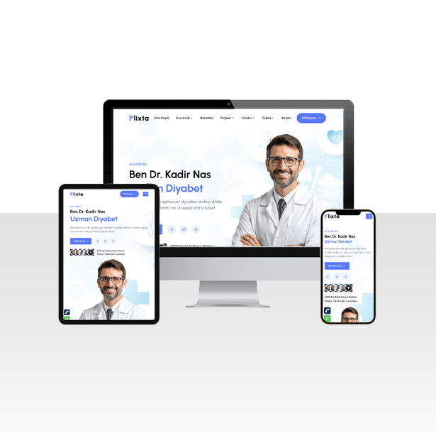 Uzman Doktor Kişisel Web Sitesi Paketi – Panarol