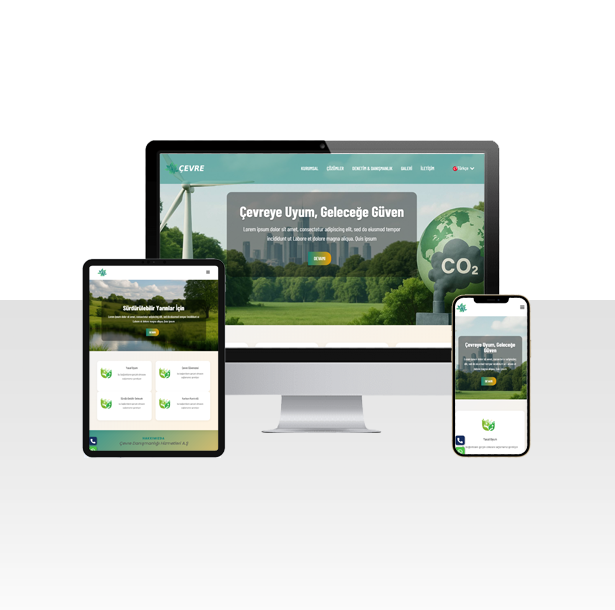 Çevre ve İklim Danışmanlığı Web Sitesi Paketi – Karbon