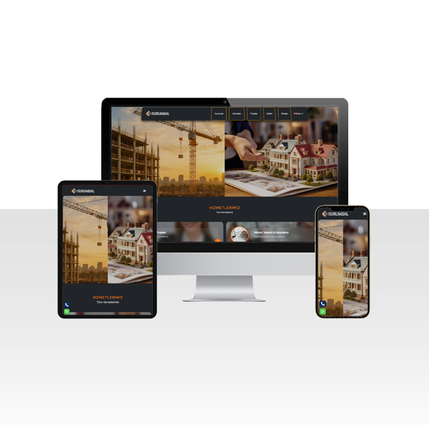 Mimarlık ve İnşaat Şirketi Web Sitesi Paketi – Aydın