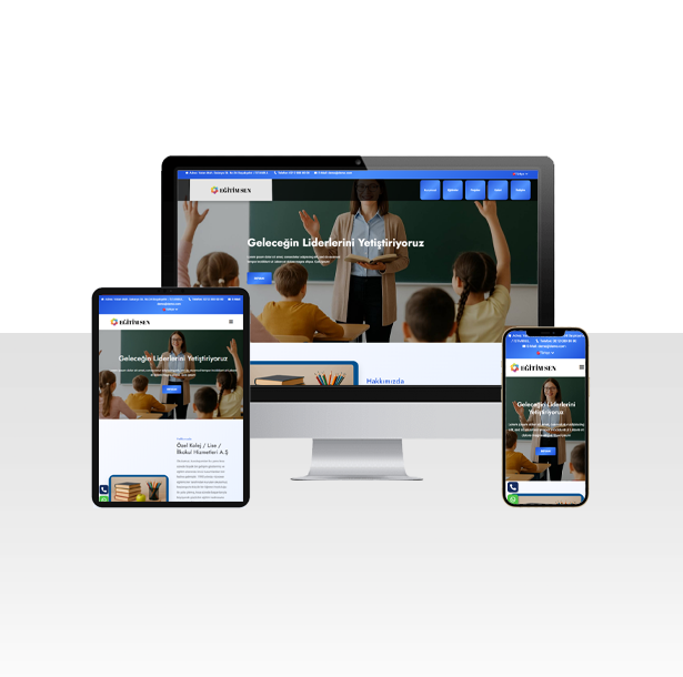 Eğitim Sektörü İçin Hazır Web Sitesi Paketi – Balıkesir