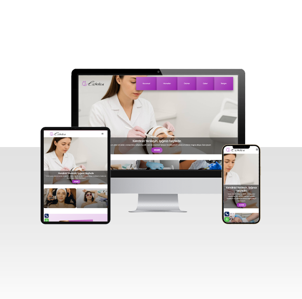 Güzellik ve Estetik Hazır Web Sitesi Paketi – Bayburt