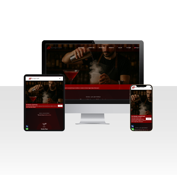 Gıda ve İçeçek Ürünleri Hazır Web Sitesi Paketi – Burdur