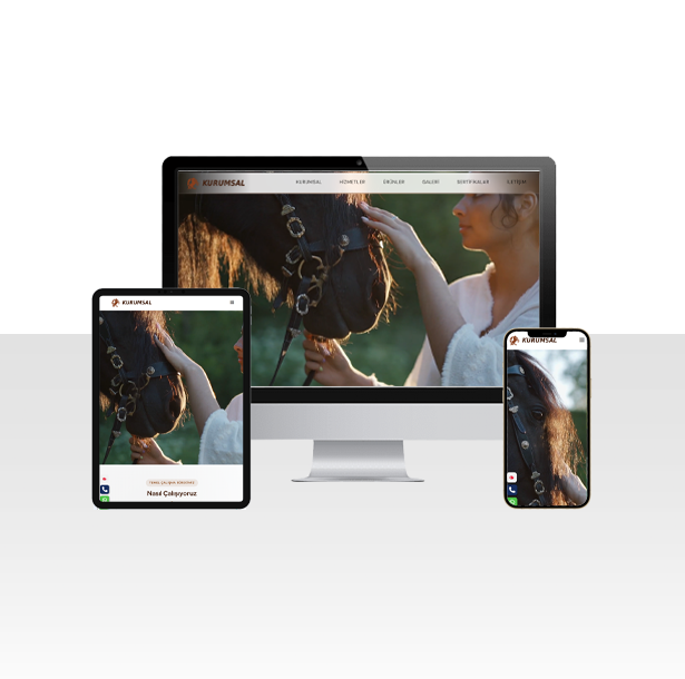 At Çiftliği ve Binicilik Hizmetleri Web Sitesi Paketi – Gümüşhane