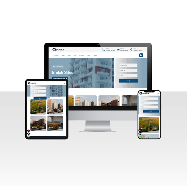 Emlak Danışmanı Hazır Web Sitesi Paketi – Kırklareli