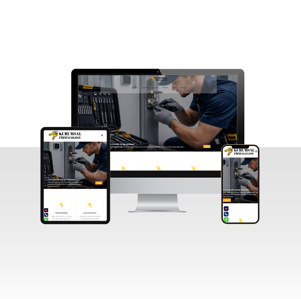 Çilingir Ustası İçin Hazır Web Sitesi Paketi – Malatya